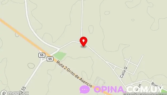 mapa de Apiarios Azules Apicultor en José Enrique Rodó