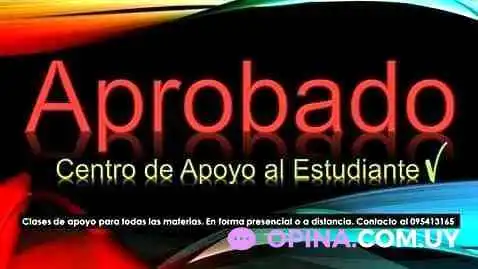Aprobado -    Clases De Apoyo Clases Particulares Clases A Distancia Profesor Particular Del Propietario - Durazno