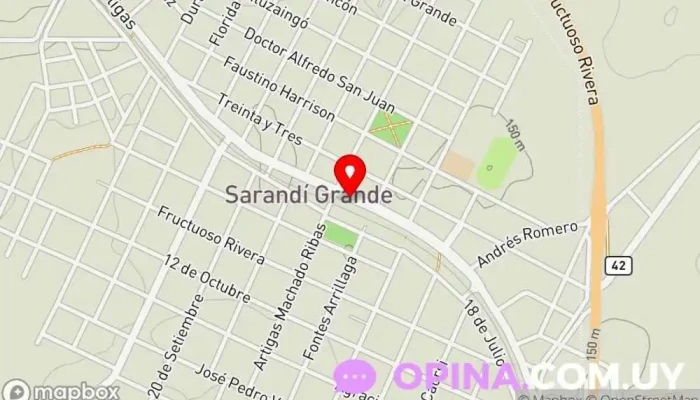 mapa de Aquarella Tu Papelería Papelería en Sarandí Grande