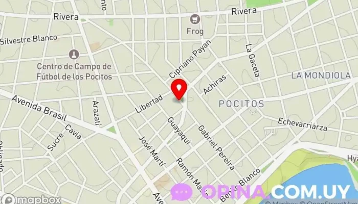 mapa de Arditti Negocios Inmobiliarios Agentes inmobiliarios en Montevideo