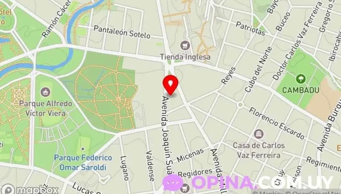 mapa de Arkontes Negocios Inmobiliarios Agencia inmobiliaria en Montevideo