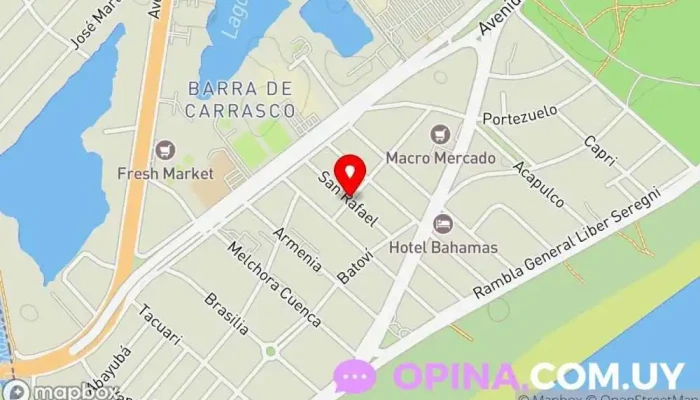 mapa de Arroba Propiedades Agencia inmobiliaria en Ciudad de la Costa