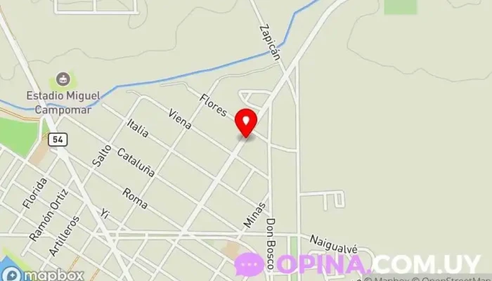 mapa de Arte Pack Tienda de artículos para el hogar en Juan L. Lacaze