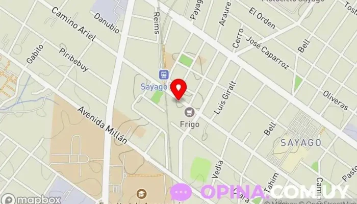 mapa de Arte y Papel - Salón y Papelería Papelería, Lounge en Montevideo