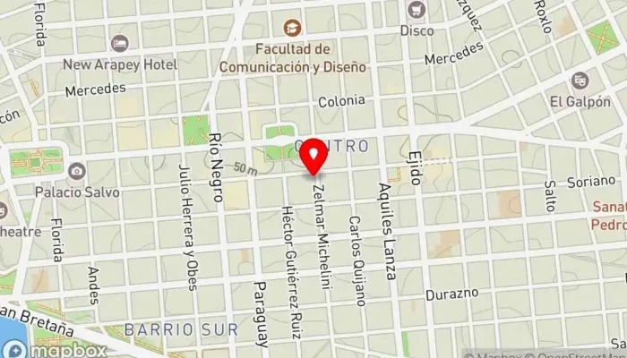 mapa de Ashot Shawarma Restaurante de cocina de Oriente Medio, Restaurante de comida rápida, Restaurante en Montevideo