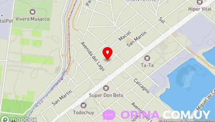 mapa de Asse - Centro De Salud Monterrey Clínica ambulatoria en Ciudad de la Costa