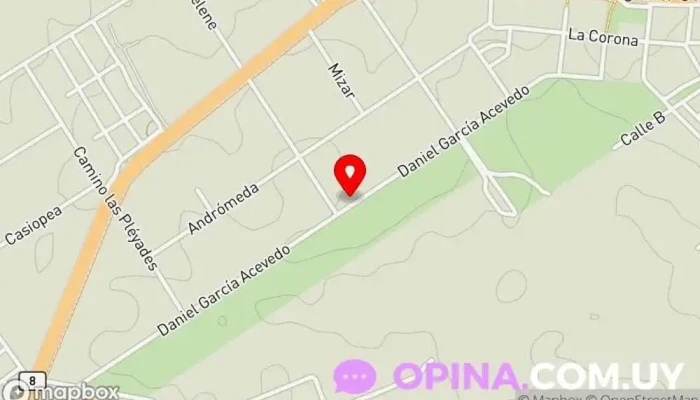 mapa de Asti Propiedades Agencia inmobiliaria en Montevideo