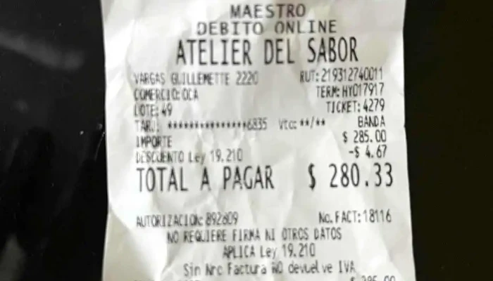 Atelier Del Sabor -  Mas Recientes - Montevideo