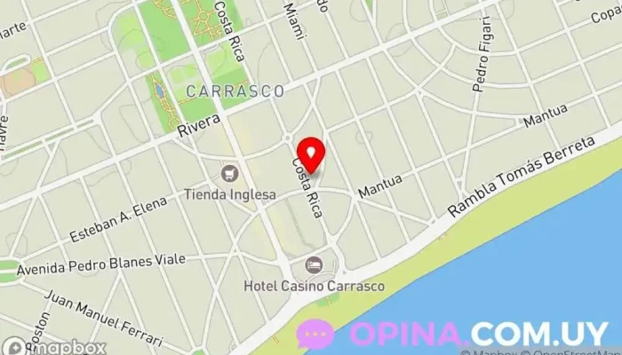 mapa de Avista Proyectos Educativos Librería, Tienda de material escolar en Montevideo