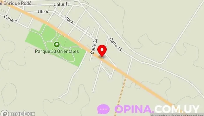 mapa de AYG Agronegocios Rancho ganadero en José Enrique Rodó