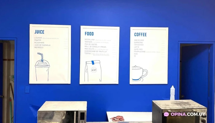 Ba Cafe Menu - Montevideo