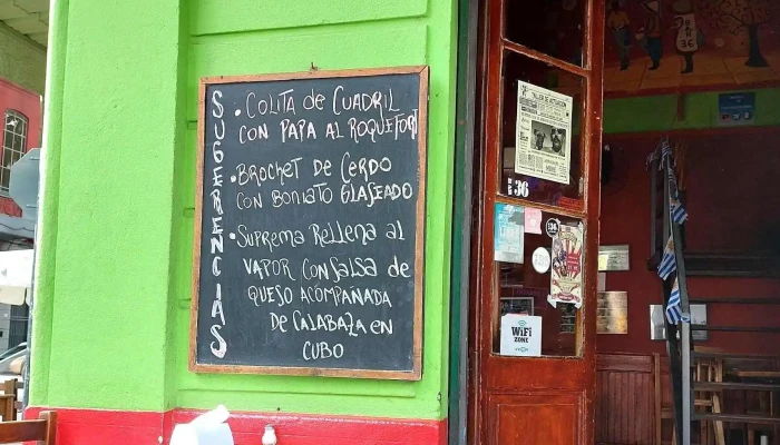 Bar 36 -  Menu - Montevideo