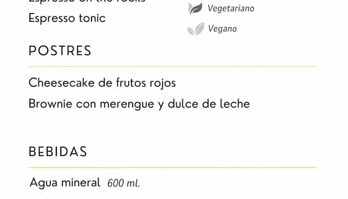 Bar Ducon -  Menu - Montevideo