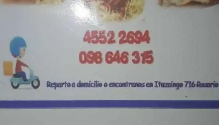 Bar Rotiseria Comidas Menu - Rosario