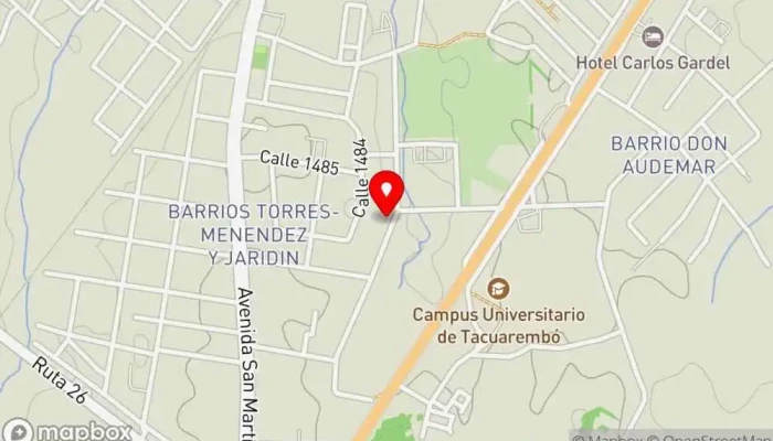 Bar Viernes 13 -  Mapa - Tacuarembó