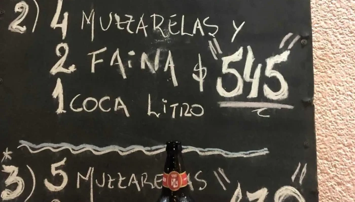 Bar Y Pizzeria 3 Marias -  Menu - Montevideo