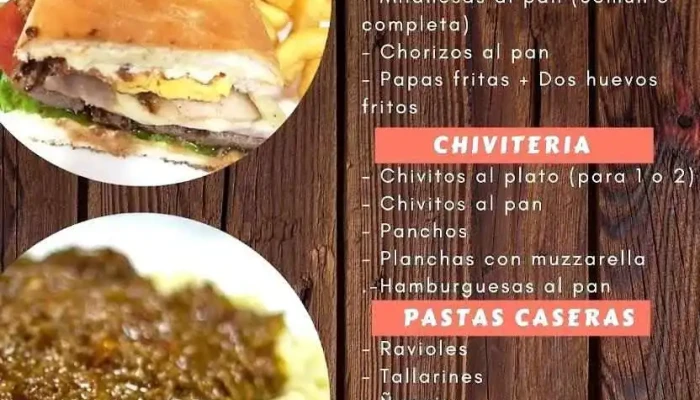 Bar Y Restaurante El Amarillo -  Menu - San José de Mayo