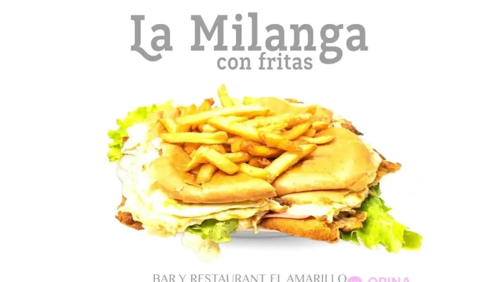 Bar Y Restaurante El Amarillo -  Sandwich - San José de Mayo