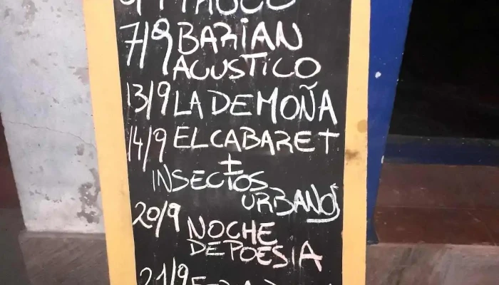 Barrabas Pub -  Menu - Montevideo