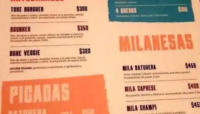 Batuke Bier Haus -  Menu - Las Toscas