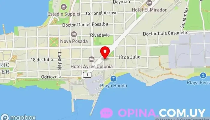 mapa de BCO Desarrolla Servicio de inversiones, Constructor de casas personalizadas, Programa de viviendas para personas de bajos ingresos en Col. del Sacramento