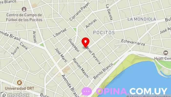 mapa de Be Happy Papelería en Montevideo