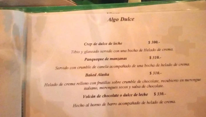 Beija Flor Restaurant -  Menu - Maldonado