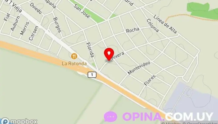 mapa de Bellota Libros Librería en Ciudad del Plata