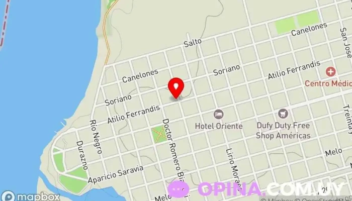 mapa de Biblioteca Municipal, Casa de la Cultura Biblioteca pública en Bella Unión