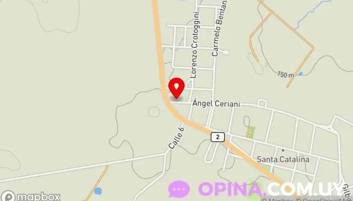 mapa de Biblioteca Municipal Biblioteca pública en Santa Catalina