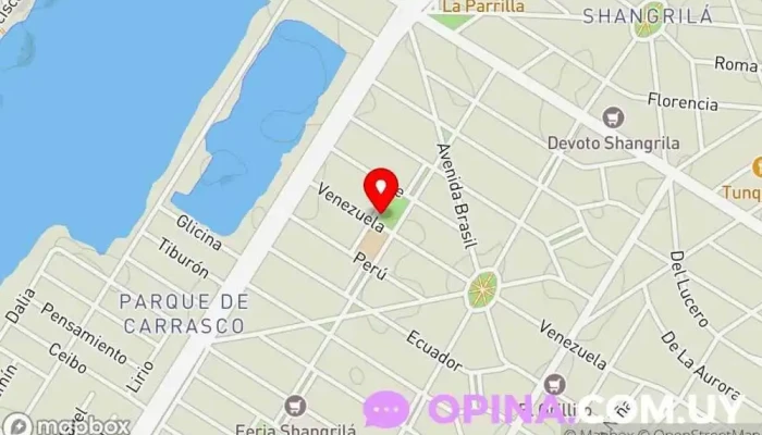 mapa de Biblioteca Shangrilá Biblioteca en Ciudad de la Costa