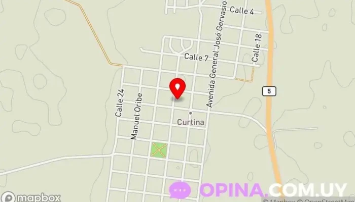 mapa de Bl Personalizaciónes Papelería en Curtina