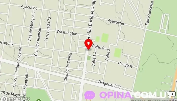 mapa de Blah Blah Blah... Cotillón & Papeleria Tienda de artesanías en Paysandú