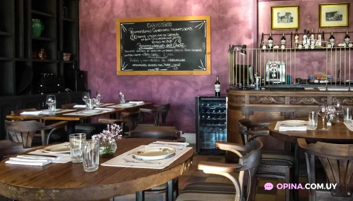 Bodega Campotinto Menu - Carmelo