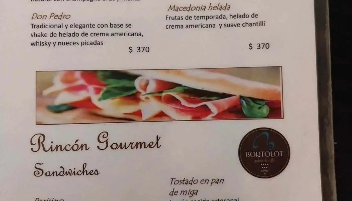 Bortolot Gelato Caffe Recientes - Col. del Sacramento