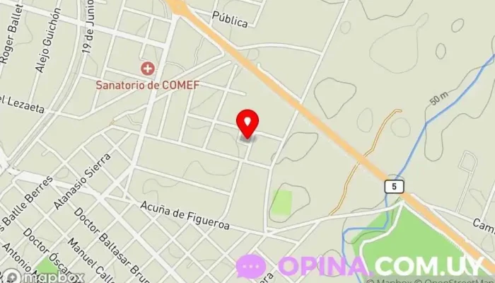 mapa de Bq&V Agencia de alquiler de autocaravanas en Florida