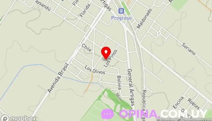 mapa de Brox tec Escuela técnica en Progreso