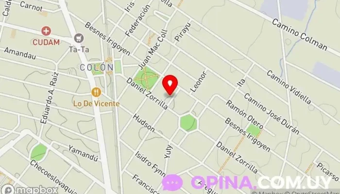 mapa de Bruna Papelería Papelería en Montevideo