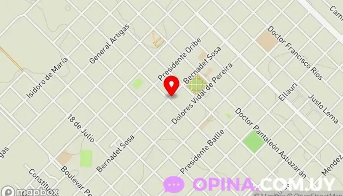 mapa de BSE Agencia inmobiliaria en Sarandí del Yí