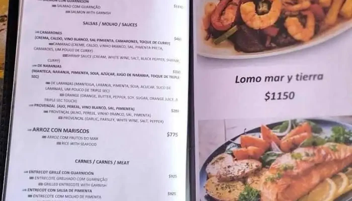 Buenos Amigos -  Menu - Col. del Sacramento