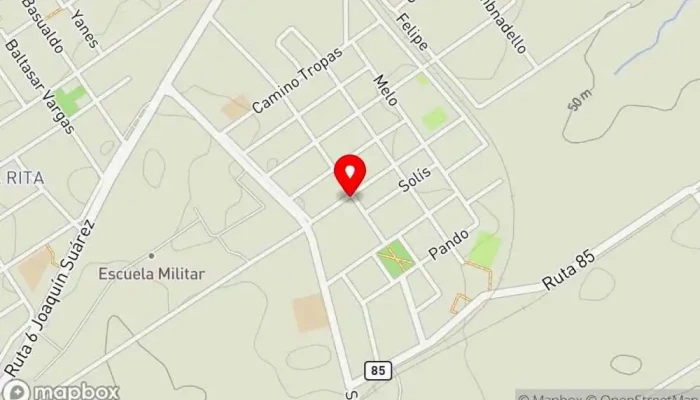 mapa de Burger House - Pizzería Hamburguesas en Toledo Pizzería en minas