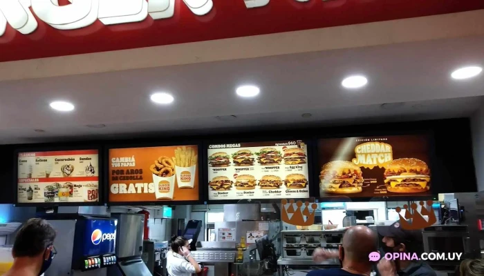 Burger King -  Menu - Rivera