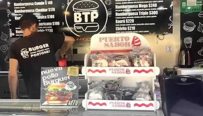 Burger Truck Portones -  Menu - Montevideo