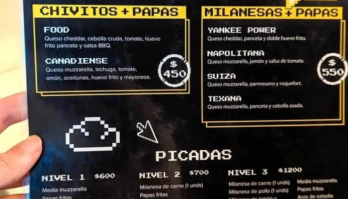 Burgers Pocitos -  Menu - Montevideo