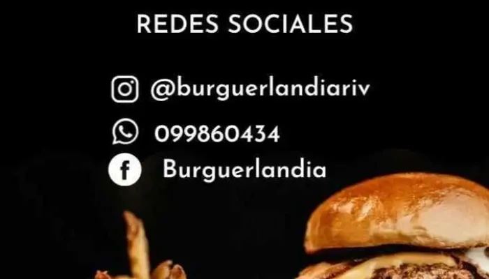 Burguerlandia -  Hamburguesa - Rivera