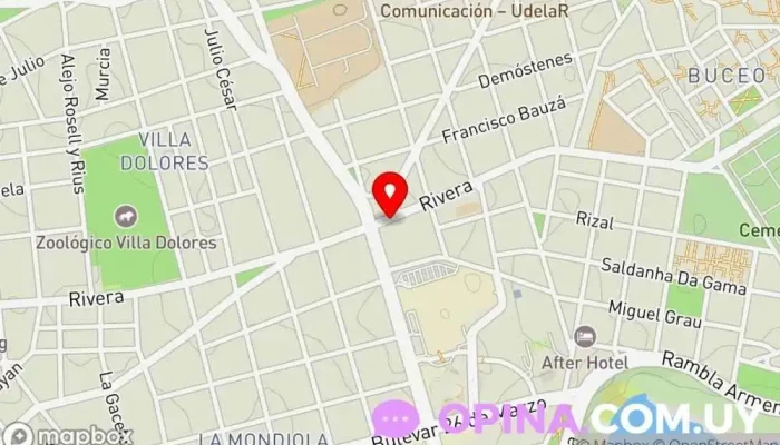mapa de BUY for LESS Tienda de regalos en Montevideo