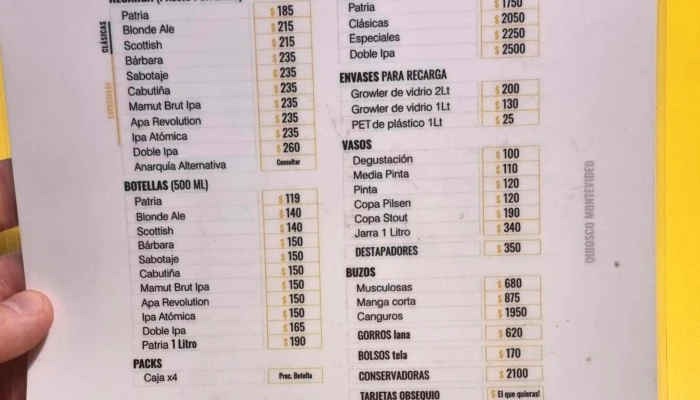 Cabesas Quiosco Pinar -  Comentario 5 - Ciudad de la Costa