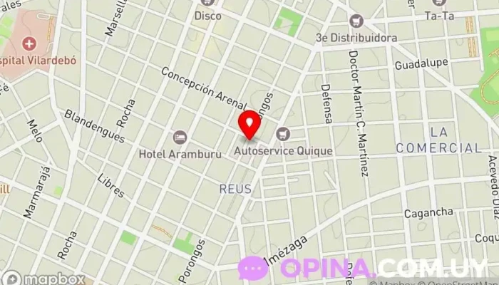 mapa de CACTUS MAYORISTA JUGUETERÍA Y PAPELERÍA Juguetería, Librería infantil en Montevideo