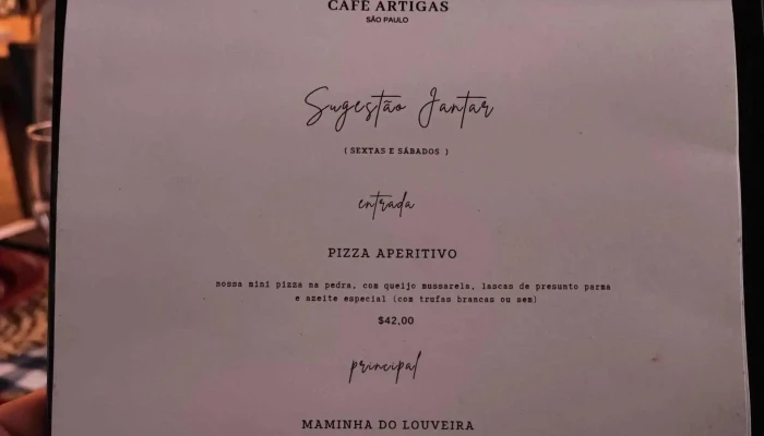 Cafe Artigas Comentario 4 - São Paulo