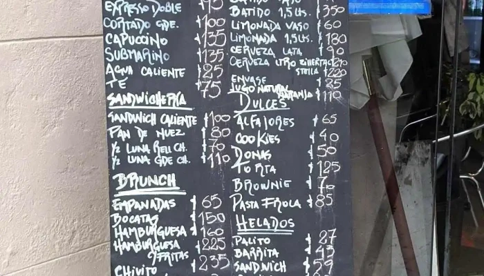 Cafe Goes Menu - Montevideo